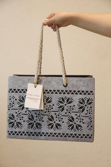 &ldquo;Lace&rdquo; Tote Bag, Size S