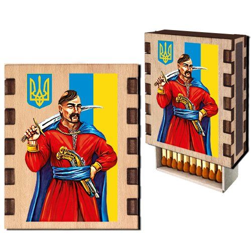 Magnet Cossack. souvenir matches