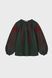 Green embroidered shirt inspired by a painting by Bryansky, S