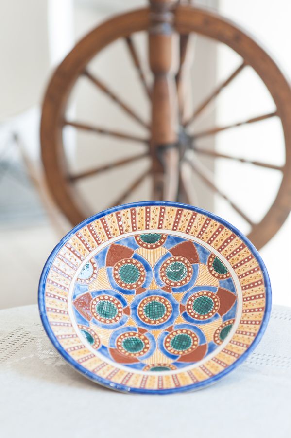 Handmade Plate, Kosiv Ceramics
