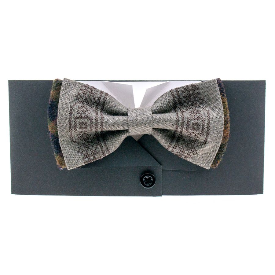 Bow-tie with Embroidery