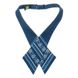 Крос-краватка жіноча з вишивкою, синій колір