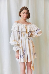 Women's embroidered dress "Breath", XS/S