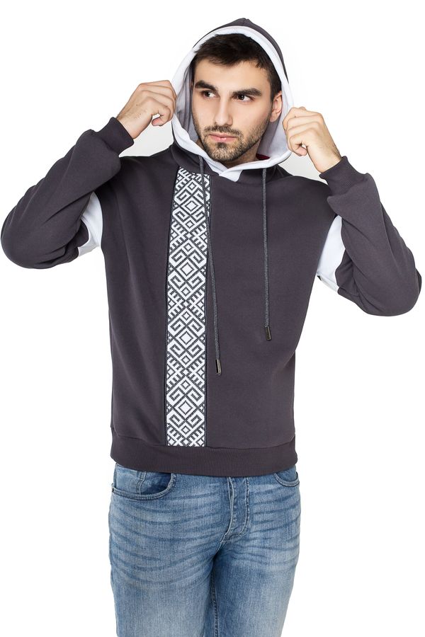 Men's Hoodie with Embroidery , L