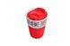 Pottery Travel Coffee Mug, Red