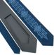 Краватка синього кольору з вишивкою