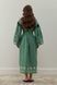 &laquo;Oria&raquo; embroidered dress, mint, S