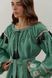 &laquo;Oria&raquo; embroidered dress, mint, S