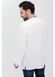 White Embroidered Linen Shirt, M