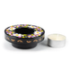 Petrykivka Painting Wooden Candlestick