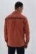 Men's brown embroidered shirt 'Dereviy 2', S