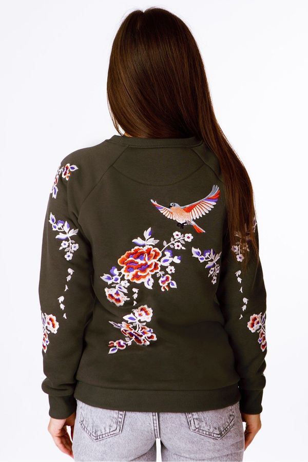 Women's Sweatshirt "Ptashka" (Birdie), XS