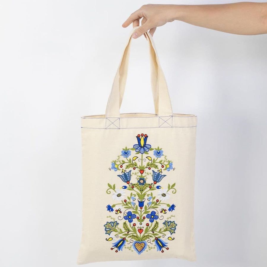 Ecobag with embroidery