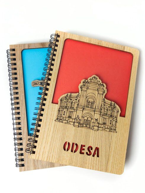 Notebook ODESA in Red Color