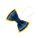 Embroidered Bow Tie for Boys in Yellow-Blue Color