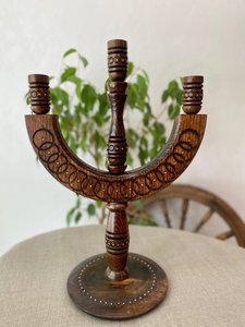 Handmade candlestick "Trinity"