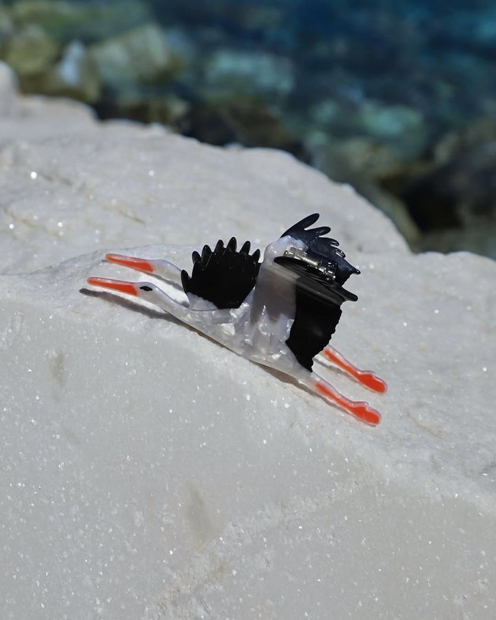 &ldquo;Stork&rdquo; Hair Clip