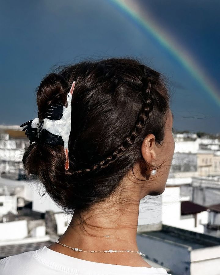 &ldquo;Stork&rdquo; Hair Clip
