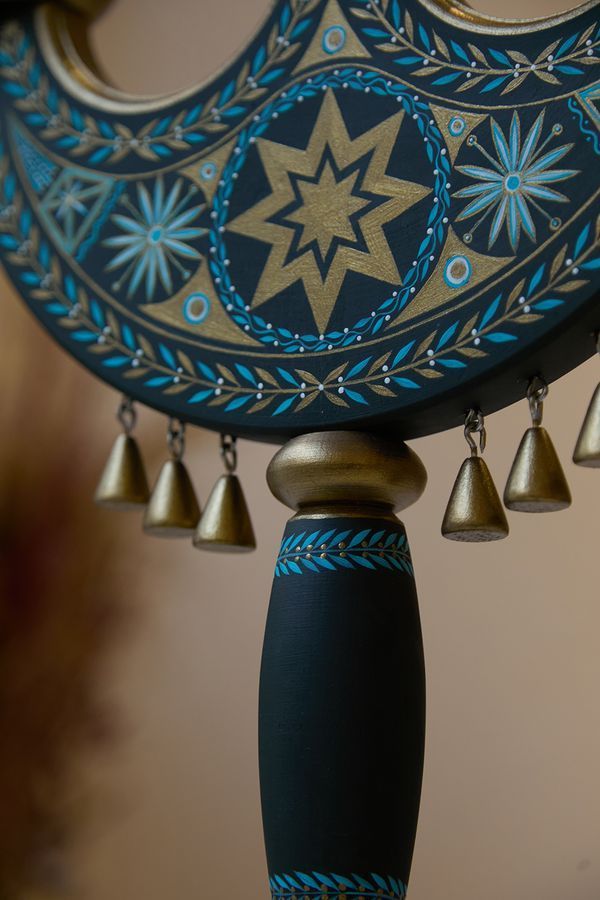 Wooden candleholder 'The Bell'