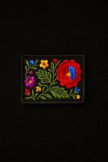 Patch &ldquo;Colorful Flowers Embroidery&rdquo;