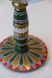 Wooden candleholder 'The Red Birds'