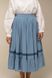 Blue skirt with blue ribbon