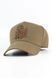 Khaki cap with trident and ornament, 57-58