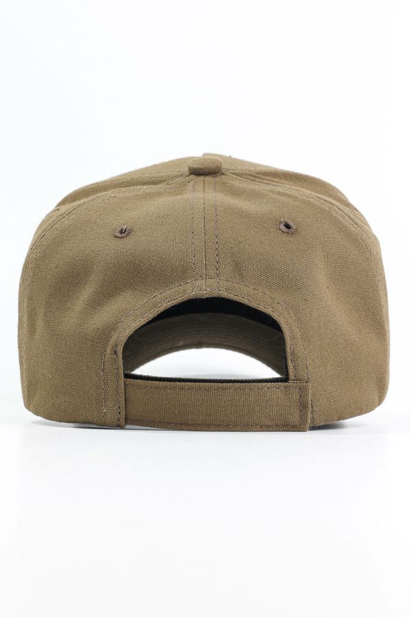 Khaki cap with trident and ornament, 57-58