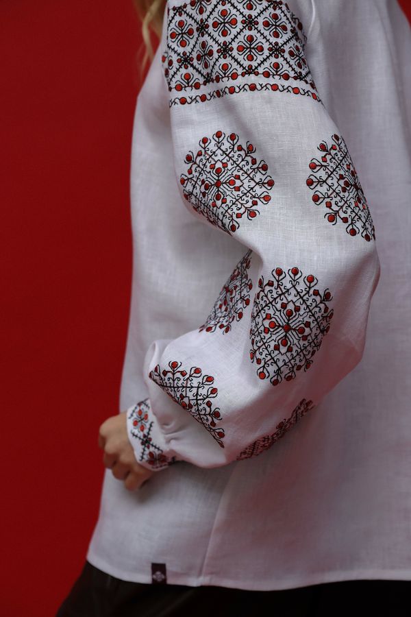 Women's embroidered shirt "Kyivshchyna", 34