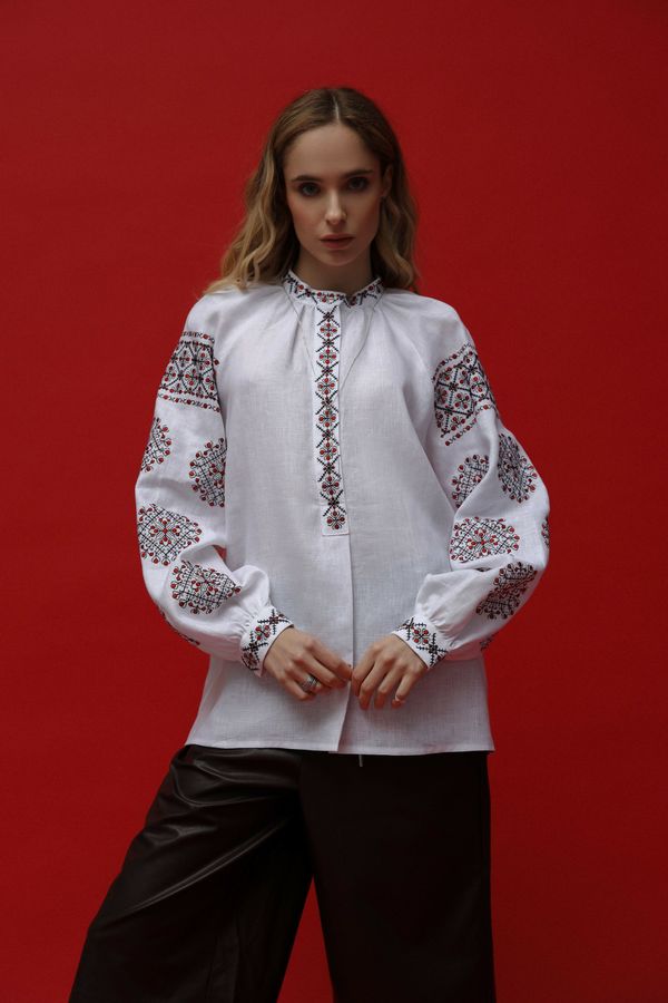Women's embroidered shirt "Kyivshchyna", 34