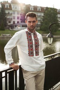 Embroidered shirt for men Vinnytsia region