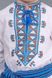 Embroidered shirt for boy "Hetman" with blue and brown embroidery, 122