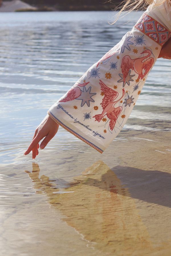 Women's embroidered shirt &ldquo;Fairy Tale&rdquo;, S