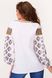 Women's Cotton Embroidered Shirt in Bukovyna Ornament Style, XS