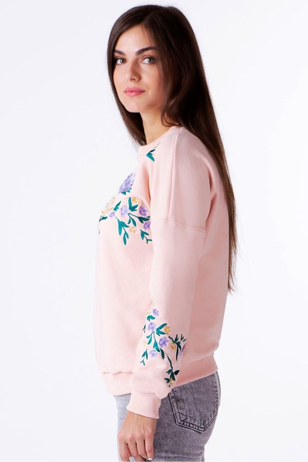 Women's Pink Sweatshirt , XS
