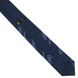 Класична вишита краватка синього кольору