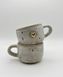 Cup with a gold heart, 230 ml