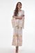 Women's dress ‘’Knyazhna‘’, milky colour, XS/S