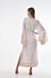 Women's dress ‘’Knyazhna‘’, milky colour, XS/S