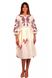 Milky Linen Embroidered Dress, S