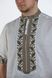 Men's Embroidered Shirt DUB (Oak), Short Sleeves, S