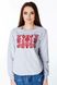 Women's Sweatshirt with Red Embroidery, XS
