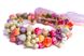 Multicolored Flower Crown with Ribbons