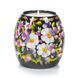 Petrykivka Painting Wooden Candlestick