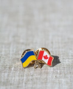 Значок "Україна-Канада"
