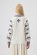 Women&rsquo;s cream-coloured linen vyshyvanka with blue flowers, &lsquo;Yavorivska&rsquo;, XS