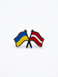 "Ukraine-Latvia" pin