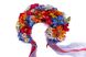 Wildflower Wreath with Ribbons
