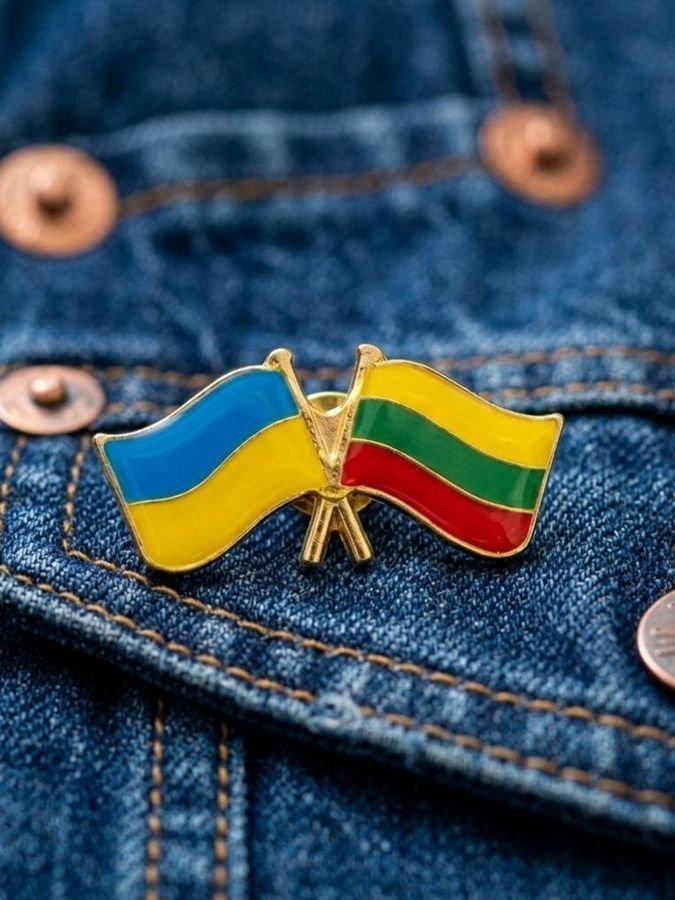 "Ukraine&ndash;Lithuania" pin