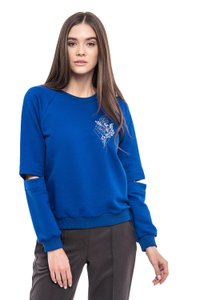Women's Blue Sweatshirt , L